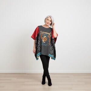 Handcrafted Upcycled FLEETWOOD MAC Kantha Tunic NWT ONE SIZE